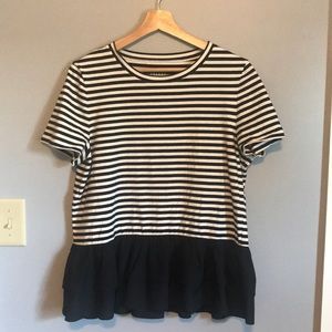 Kate Spade peplum Top